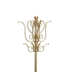 Wohnen Eisen Vintage Garderobenständer in Gold - Leitha