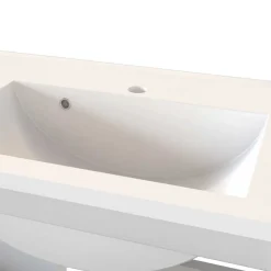 Wohnen Elegante Badmöbel Kombination - Lemnas (dreiteilig)