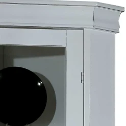 Wohnen Vitrinen|Wohnzimmer-Vitrinen*Elegante Eckvitrine im Vintage Landhaus Look - Zarinas