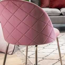 Wohnen Elegante Esstischgruppe in Rund - Nathan (fünfteilig)