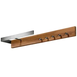 Wohnen Elegante Hängegarderobe aus Eichenholz - Skowera