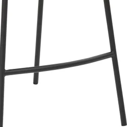 Wohnen Eleganter Barstuhl in Anthrazit - Isael