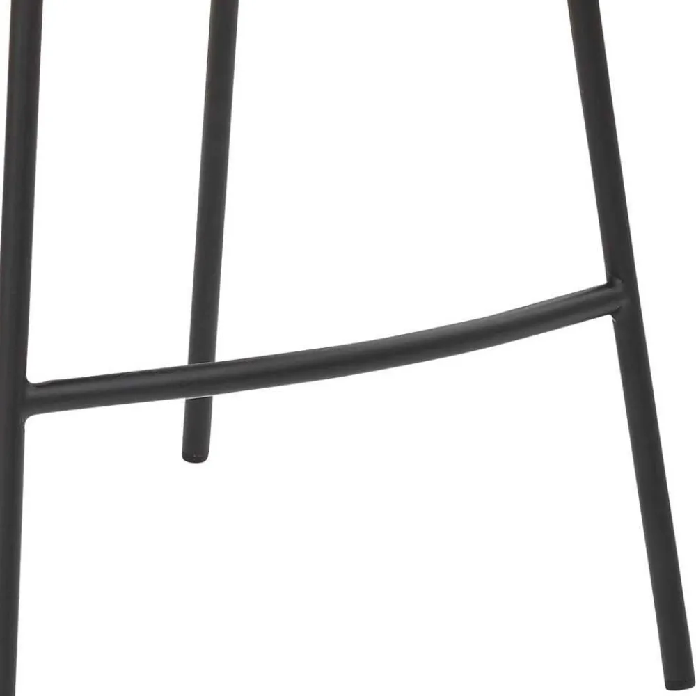 Wohnen Eleganter Barstuhl in Anthrazit - Isael