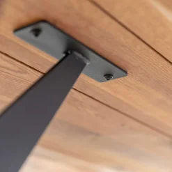 Wohnen Eleganter Esszimmertisch aus massivem Eichenholz - Licium