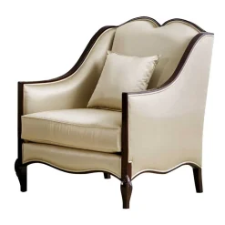 Wohnen Eleganter Polstersessel in Beige - Sutolary