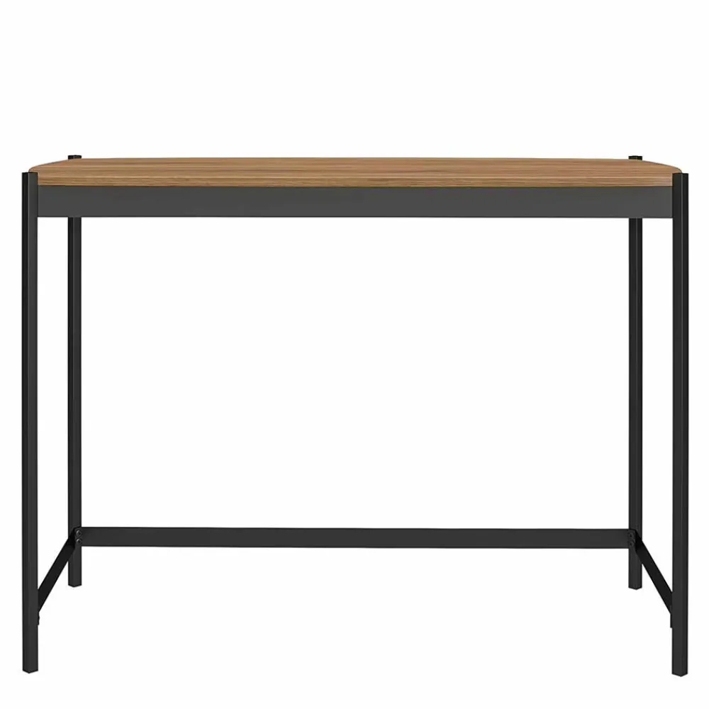 Wohnen Bürotische*Eleganter Schreibtisch in Walnuss Optik - Rondja