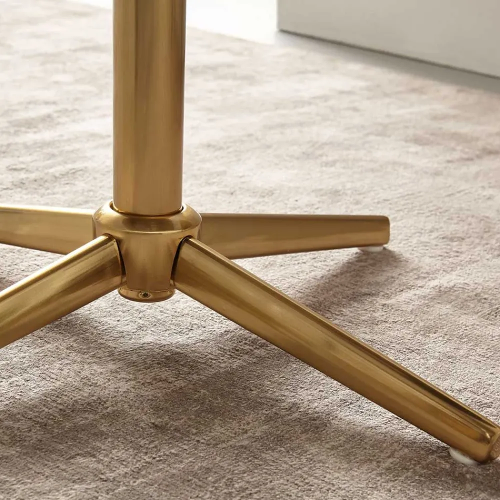 Wohnen Bürostühle*Eleganter Schreibtischstuhl mit Kreuzfuß - Lasmus