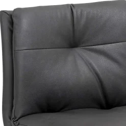 Wohnen Barhocker|Hocker*Eleganter Tresenstuhl in Dunkelgrau & Chrom - Fregato