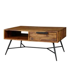 Wohnen Eleganter Wohnzimmer Tisch mit Schublade - Dicna