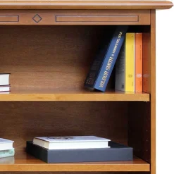 Wohnen Braune Möbel|Wohnzimmer-Regale*Elegantes Regal in Nussbaum Braun - Kimms