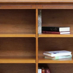 Wohnen Braune Möbel|Wohnzimmer-Regale*Elegantes Regal in Nussbaum Braun - Kimms