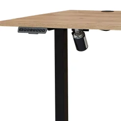 Wohnen Elektrisch höhenverstellbarer Winkelschreibtisch modern - Emly