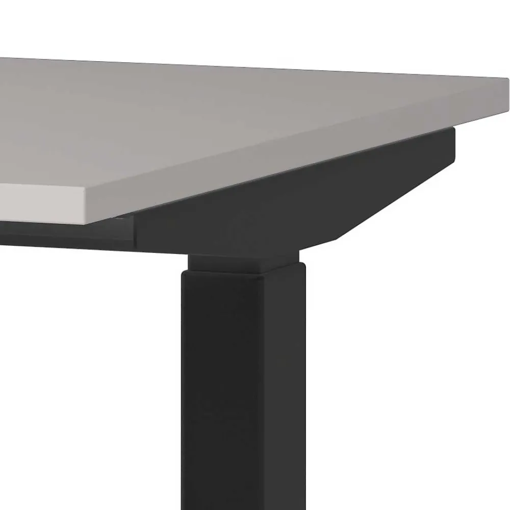 Wohnen Bürotische*Elektrisch verstellbarer Bürotisch Set - Great (zweiteilig)