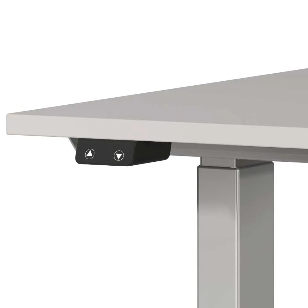 Wohnen Elektrisch verstellbarer Officetisch mit T Gestell - Relaxes