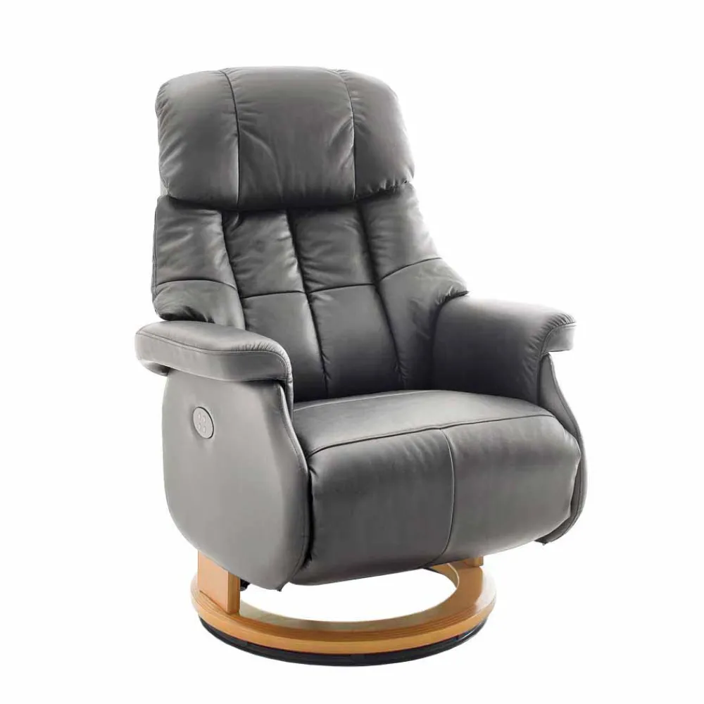 Wohnen Elektrisch verstellbarer Sessel Jersy in Grau