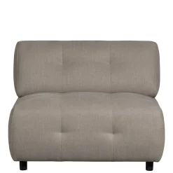 Wohnen Elementsofa Modul in Graugrün meliert - Jasmon