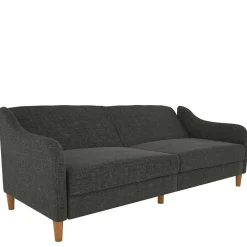 Wohnen Sofas|Sofa*3er Bettsofa in Grau Stoffbezug - Tabara