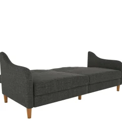 Wohnen Sofas|Sofa*3er Bettsofa in Grau Stoffbezug - Tabara