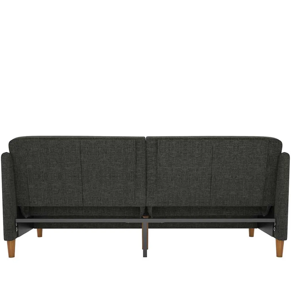 Wohnen Sofas|Sofa*3er Bettsofa in Grau Stoffbezug - Tabara