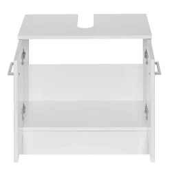 Wohnen Waschtisch|Waschbeckenunterschränke*60er Doppeltür Unterbeckenschrank in Weiß - Skiranov