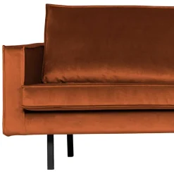Wohnen 4er Sofa über Eck im Retro Style - Naryon
