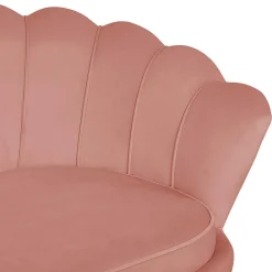 Wohnen 3er Wohnzimmersofa im Retrostil Muschel - Ciabeta