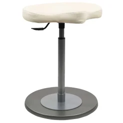 Wohnen Ergonomischer Arbeitshocker mit Tellerfuß - Morelos