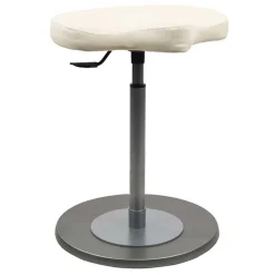 Wohnen Ergonomischer Arbeitshocker mit Tellerfuß - Morelos