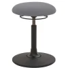 Wohnen Barhocker|Hocker*Ergonomischer Arbeitshocker in Grau - Asten