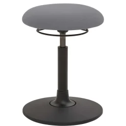 Wohnen Barhocker|Hocker*Ergonomischer Arbeitshocker in Grau - Asten