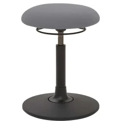 Wohnen Barhocker|Hocker*Ergonomischer Arbeitshocker in Grau - Asten