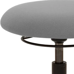 Wohnen Barhocker|Hocker*Ergonomischer Arbeitshocker in Grau - Asten