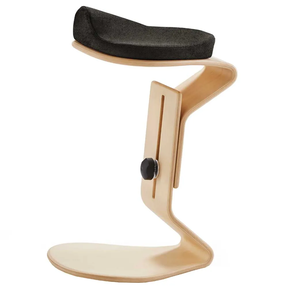 Wohnen Bürostühle*Ergonomischer Holz Hocker variabel einstellbar - Carinna