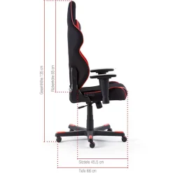 Wohnen Ergonomischer PC Stuhl im Racing Design - Apulias