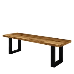 Wohnen Küchenbänke|Esszimmerbänke*Essbank Manzey aus Wildeiche Massivholz