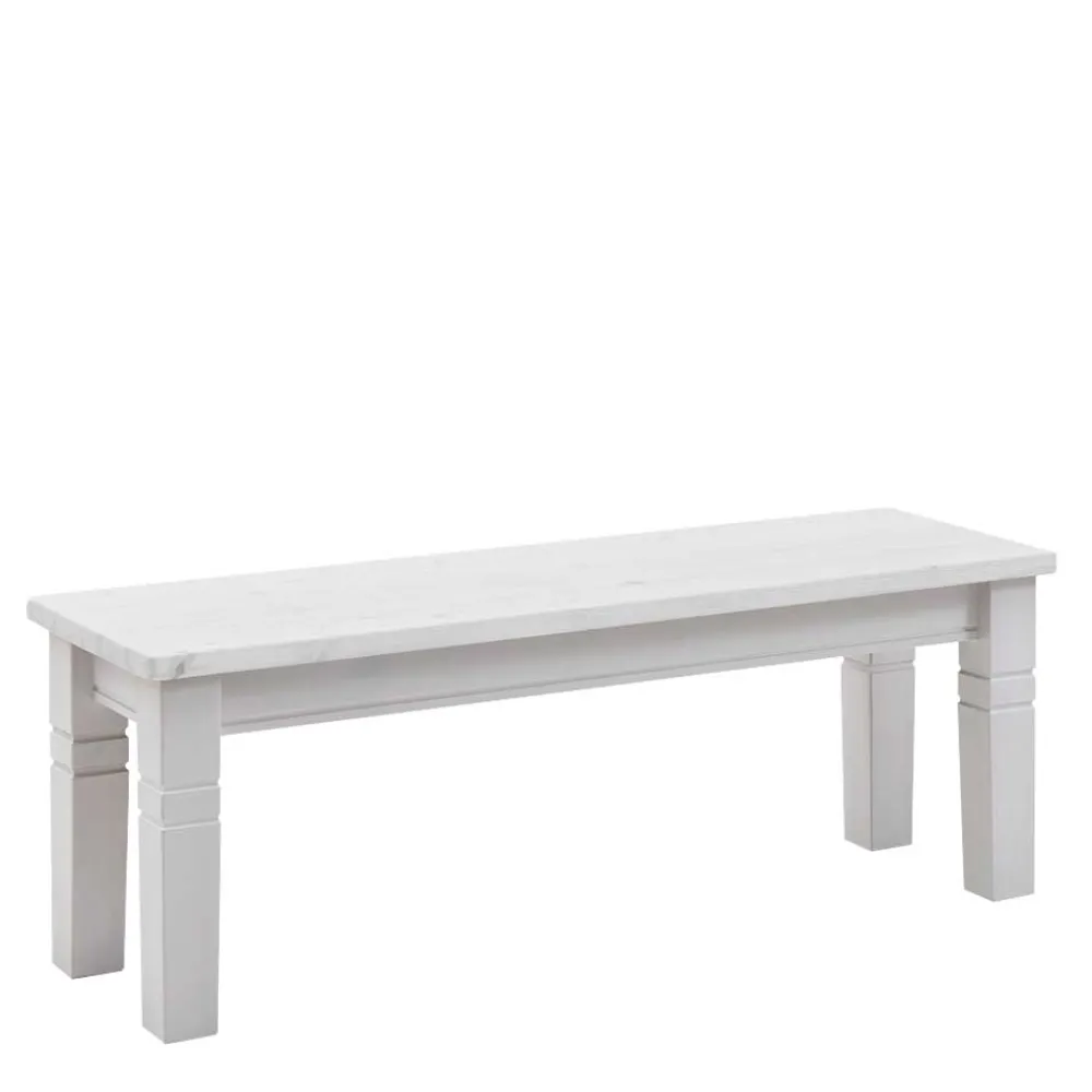 Wohnen Esszimmerbänke|Sitzbank*Essbank Satumare in Weiß