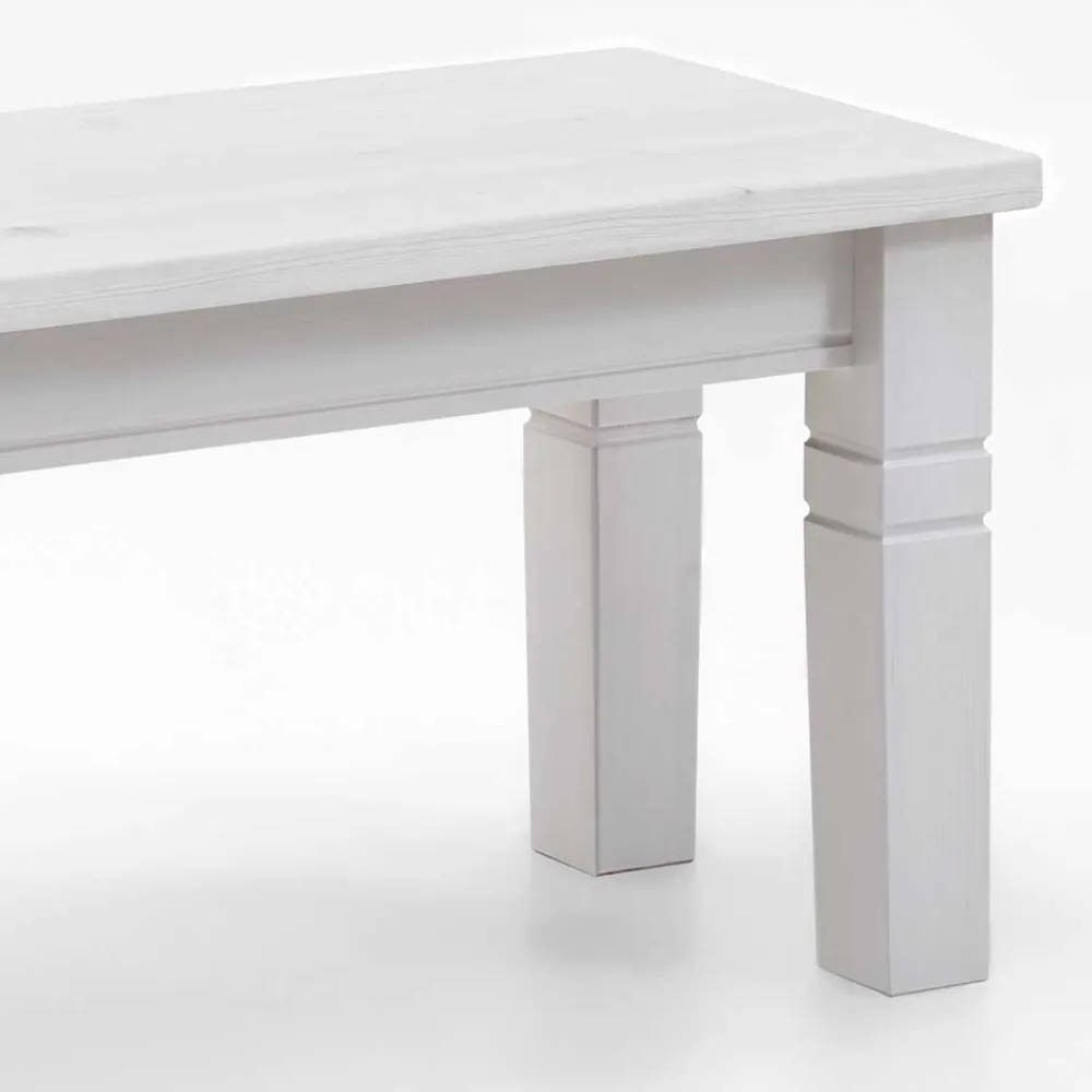 Wohnen Esszimmerbänke|Sitzbank*Essbank Satumare in Weiß