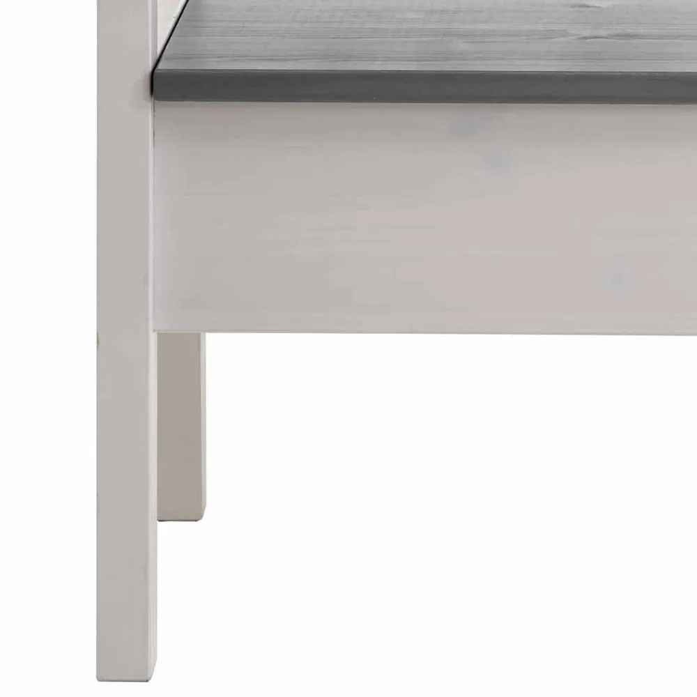 Wohnen Esszimmerbänke|Sitzbank*Essbank Yoan in Weiß Grau