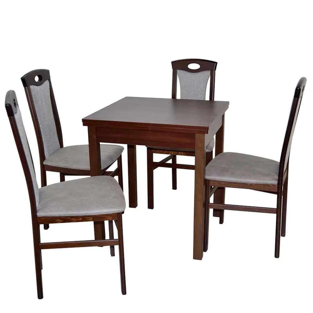 Wohnen Küchen-Essgruppen|Esszimmer Komplett*Essgruppe für die Küche als Set - Lardosia (fünfteilig)