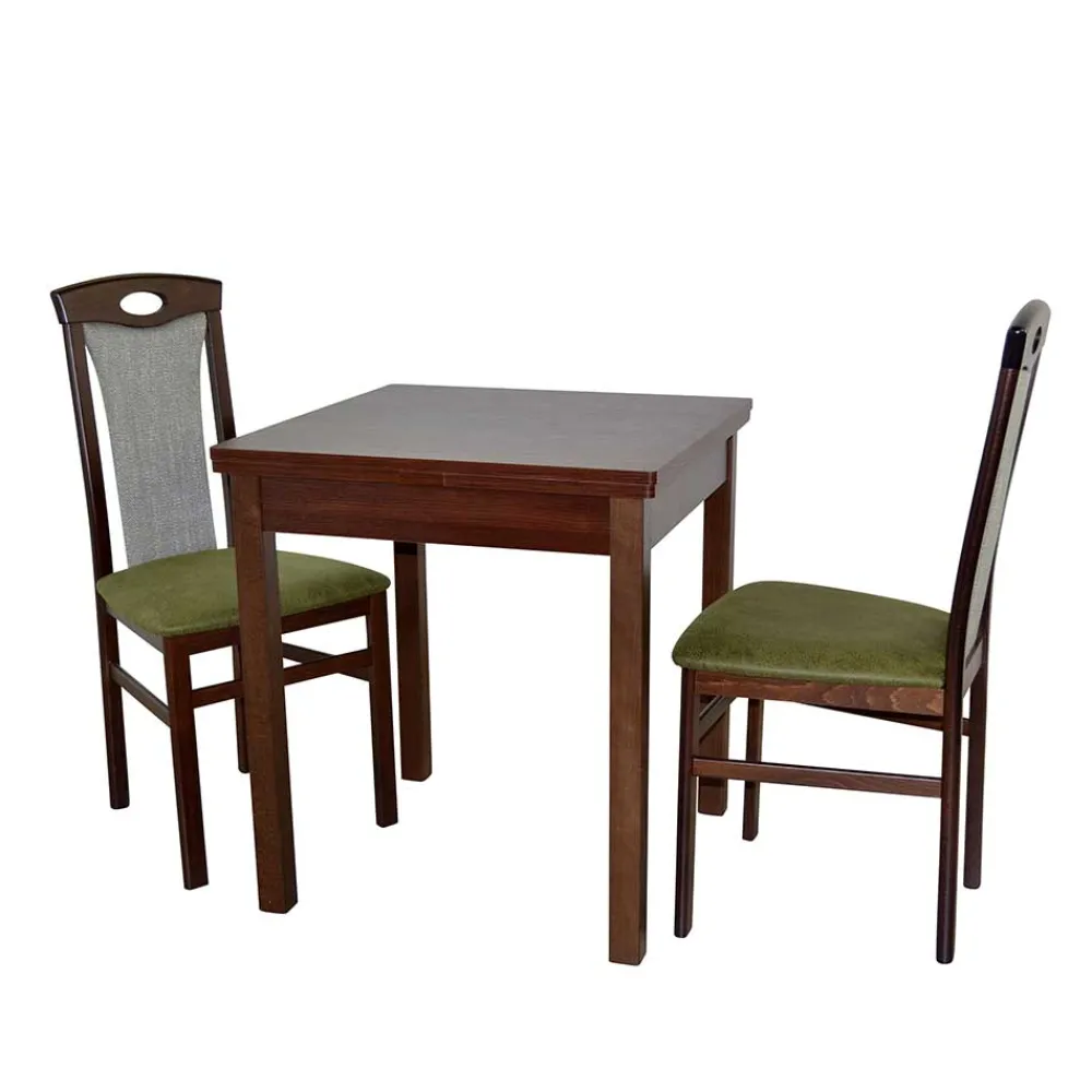 Wohnen Essgruppe für zwei Personen Set - Olmedo (dreiteilig)