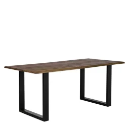 Wohnen Küchen-Essgruppen|Esszimmer Komplett*Essgruppe im Industry Style - Hawer (fünfteilig)