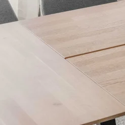 Wohnen Skandinavische Möbel|Esszimmer Komplett*Essgruppe im Skandinavischen Wohnstil - Ivona (siebenteilig)