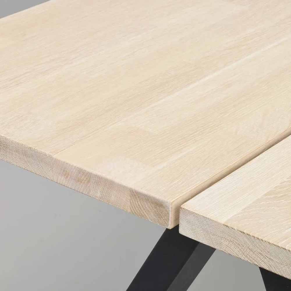 Wohnen Skandinavische Möbel|Esszimmer Komplett*Essgruppe im Skandinavischen Wohnstil - Ivona (siebenteilig)