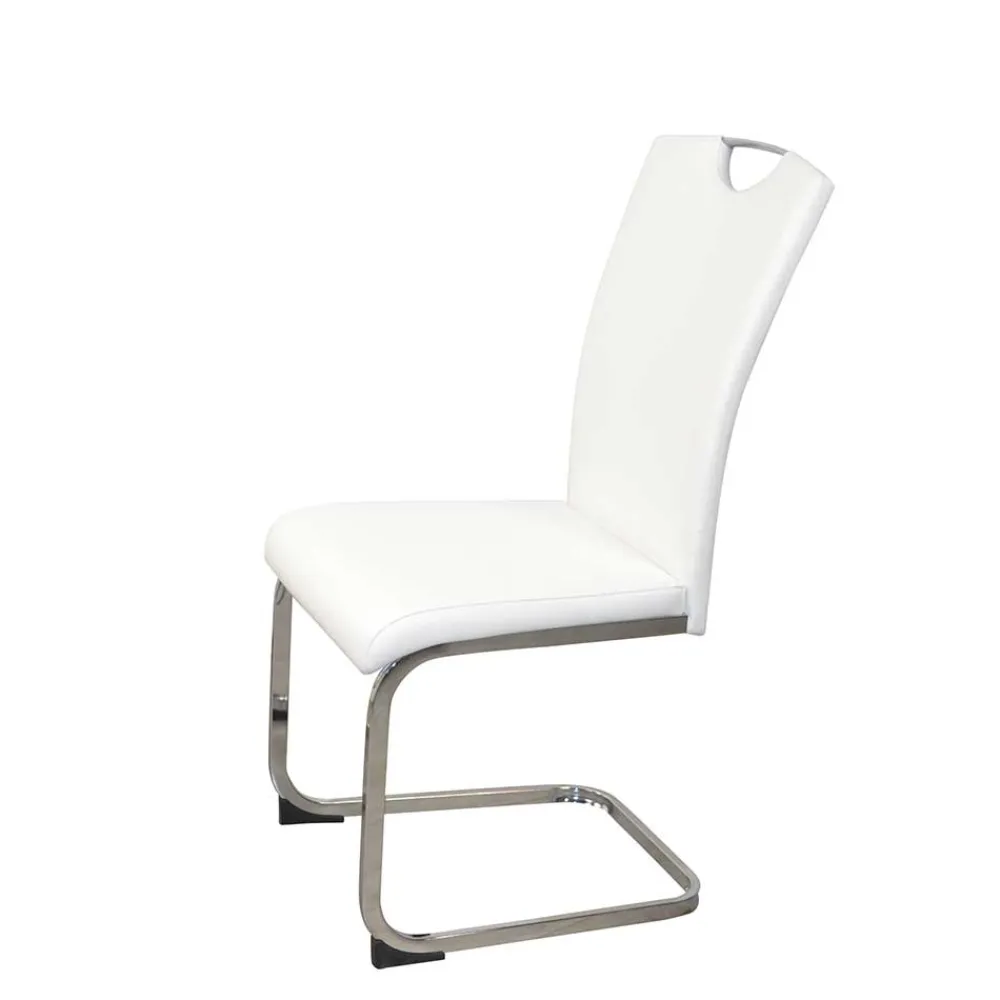 Wohnen Essgruppe mit mit Betonoptik Tisch - Zyana (fünfteilig)