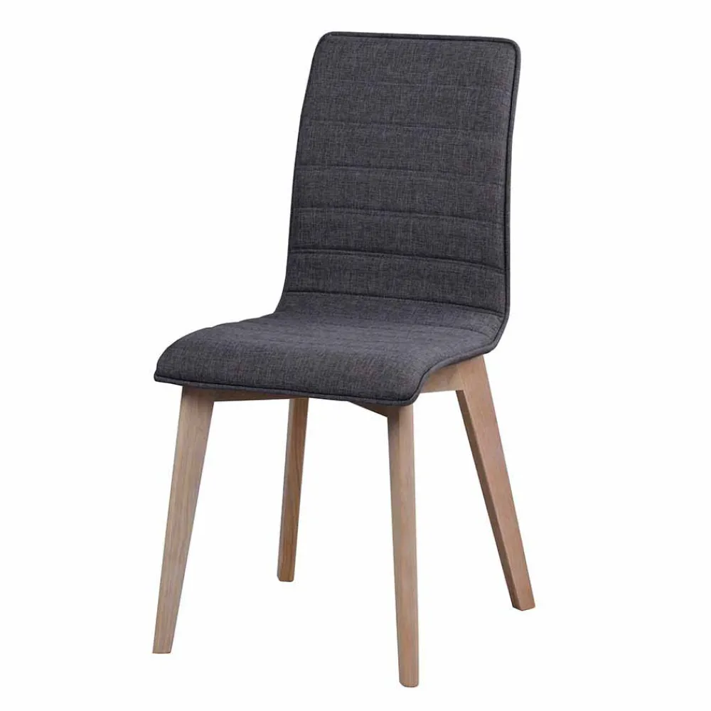 Wohnen Essplatz Gruppe mit 6 Stühlen - Pessoa (siebenteilig)