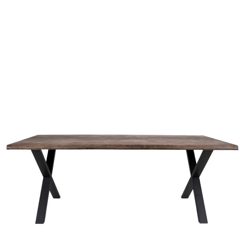 Wohnen Essplatzgruppe mit Tisch Räuchereiche - Traka (siebenteilig)