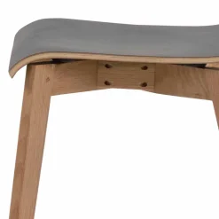 Wohnen Essstuhl in Schwarz & Natur - Vulias (2er Set)