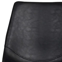 Wohnen Küchen-Essgruppen|Esszimmer Komplett*Esstisch & 6 schwarze Stühle - Flints (siebenteilig)