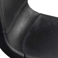 Wohnen Küchen-Essgruppen|Esszimmer Komplett*Esstisch & 6 schwarze Stühle - Flints (siebenteilig)