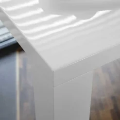 Wohnen Esstisch & Drehstühle in Weiß - Fascinationa (fünfteilig)